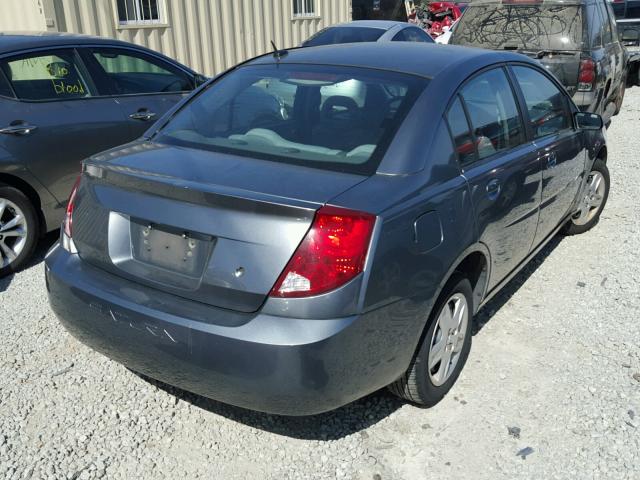 1G8AJ55F67Z155003 - 2007 SATURN ION LEVEL GRAY photo 4