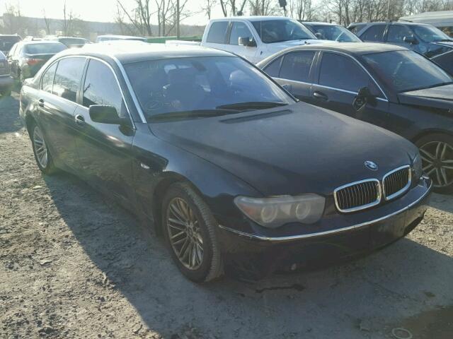 WBAGN63525DS60097 - 2005 BMW 745 LI BLACK photo 1