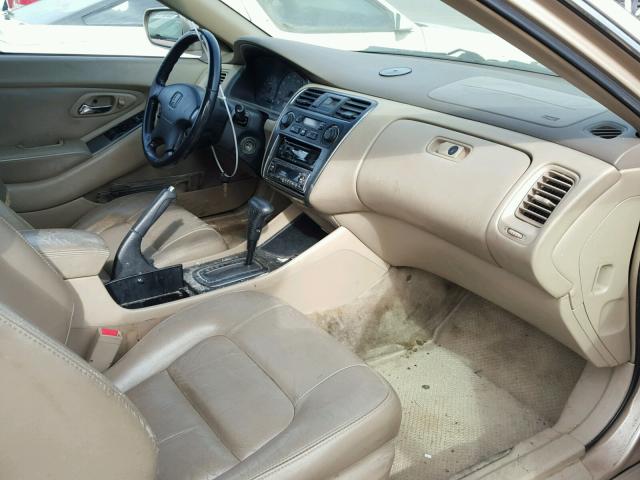 1HGCG22582A016510 - 2002 HONDA ACCORD EX BEIGE photo 5