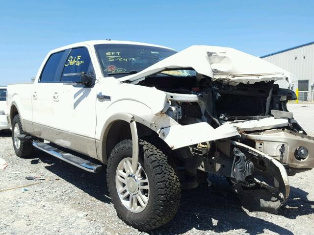 1FTPW14V69KB37924 - 2009 FORD F150 SUPER WHITE photo 1