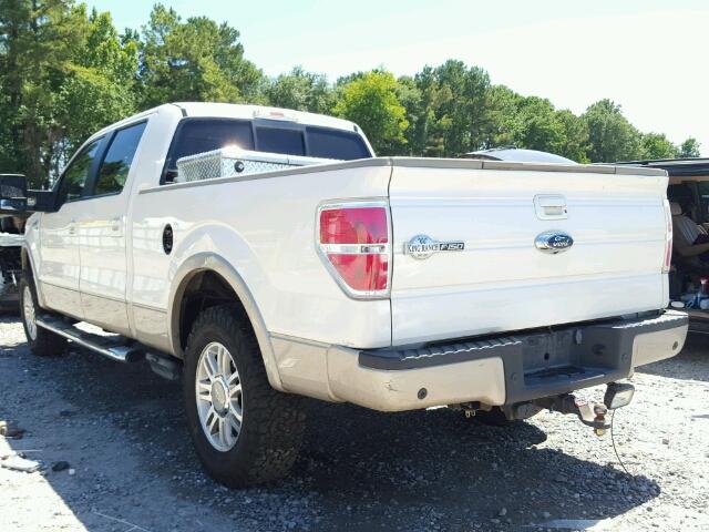 1FTPW14V69KB37924 - 2009 FORD F150 SUPER WHITE photo 3