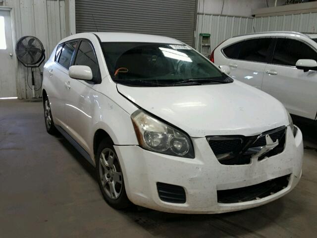 5Y2SP67029Z455471 - 2009 PONTIAC VIBE WHITE photo 1