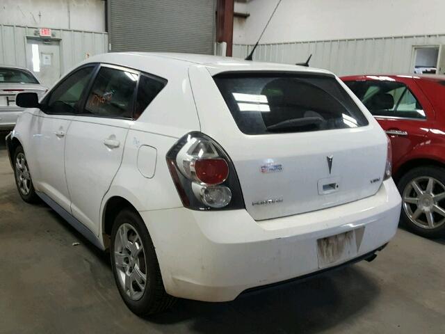 5Y2SP67029Z455471 - 2009 PONTIAC VIBE WHITE photo 3