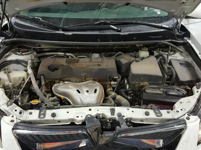 5Y2SP67029Z455471 - 2009 PONTIAC VIBE WHITE photo 7