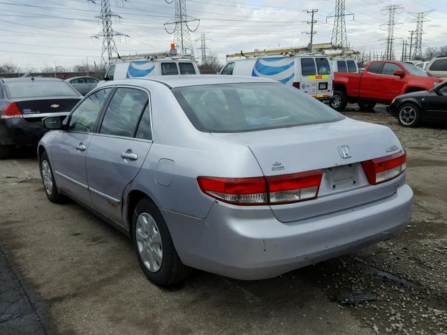 1HGCM56364A075352 - 2004 HONDA ACCORD LX SILVER photo 3