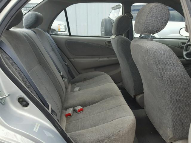 1NXBR18E12Z642061 - 2002 TOYOTA COROLLA CE GRAY photo 6