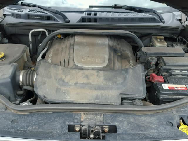 1J8HG582X6C245731 - 2006 JEEP COMMANDER BLACK photo 7