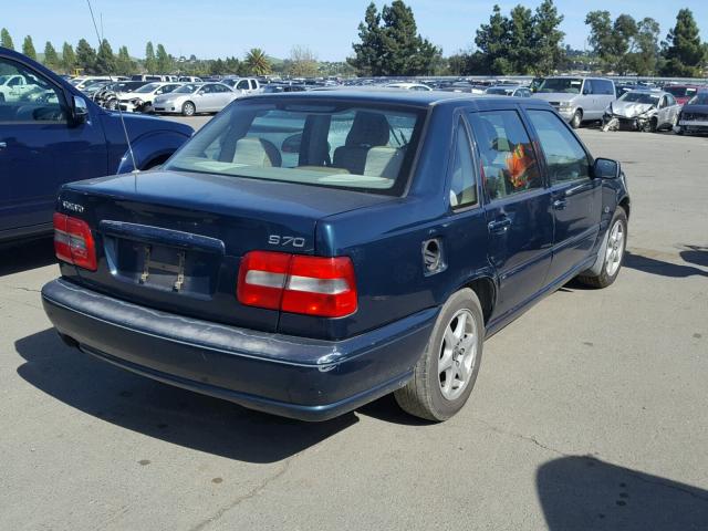 YV1LS55A7X2613070 - 1999 VOLVO S70 GREEN photo 4