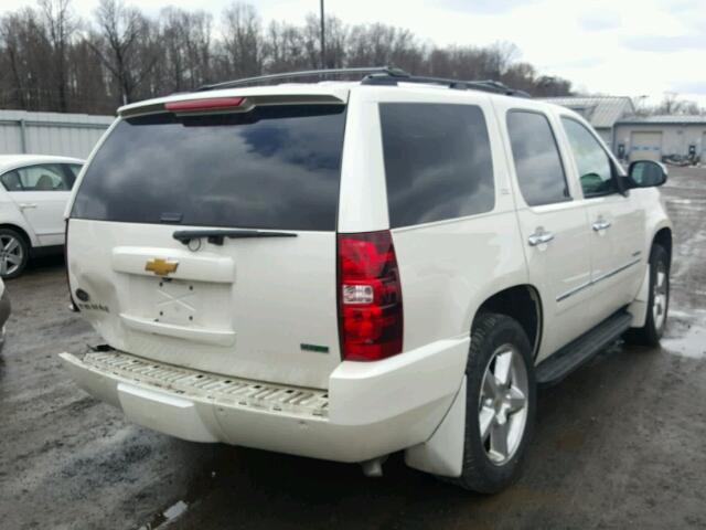 1GNSKCE01CR211860 - 2012 CHEVROLET TAHOE K150 WHITE photo 4