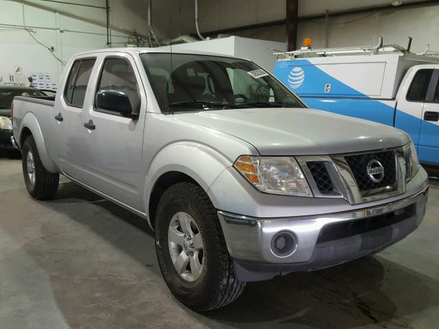 1N6AD0FR0AC426993 - 2010 NISSAN FRONTIER C SILVER photo 1