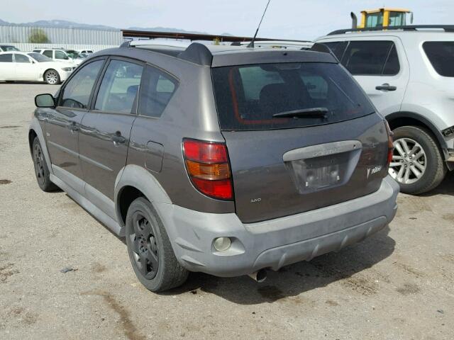 5Y2SM66875Z448963 - 2005 PONTIAC VIBE GRAY photo 3