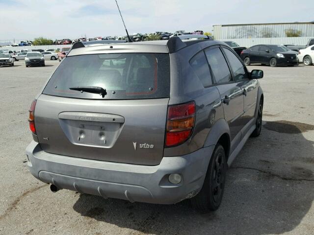 5Y2SM66875Z448963 - 2005 PONTIAC VIBE GRAY photo 4