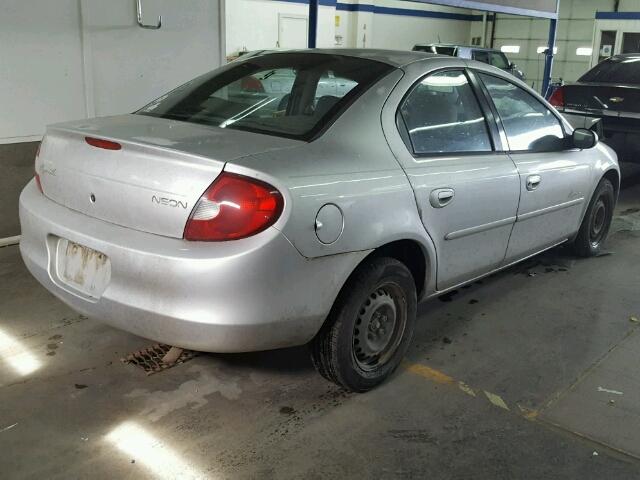 1P3ES46C4YD719426 - 2000 PLYMOUTH NEON BASE 灰色 照片 4