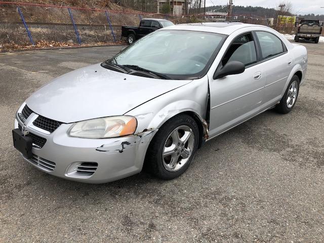 1B3EL46R34N320174 - 2004 DODGE STRATUS SX SILVER photo 1