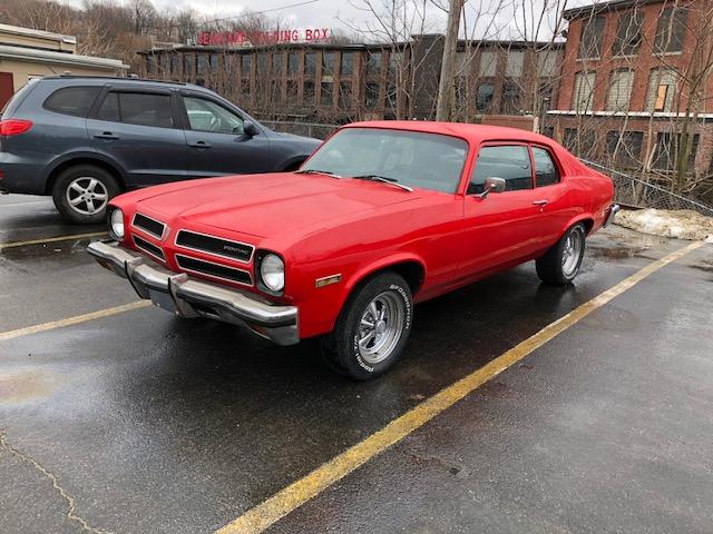 2Z17M3W116462 - 1973 PONTIAC VENTURA RED photo 1