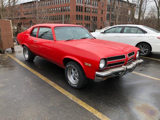 2Z17M3W116462 - 1973 PONTIAC VENTURA RED photo 2