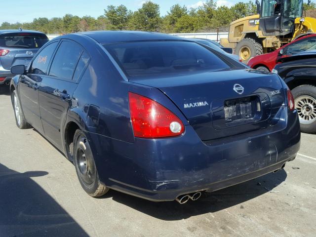 1N4BA41E54C867136 - 2004 NISSAN MAXIMA SE BLUE photo 3