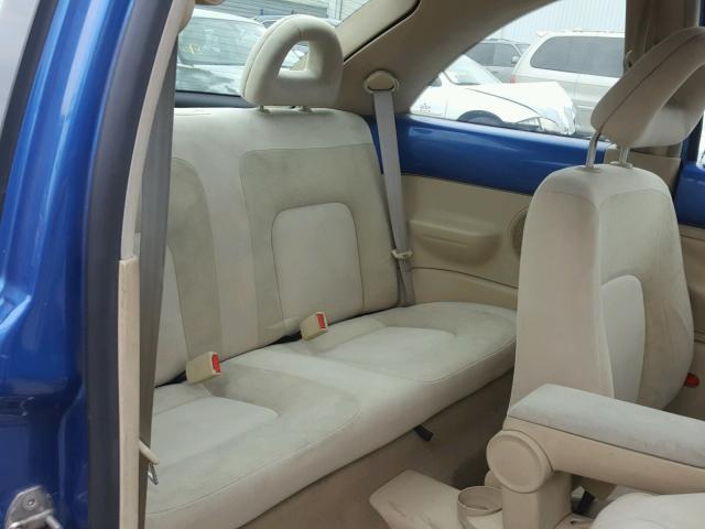 3VWCC21C7YM488264 - 2000 VOLKSWAGEN NEW BEETLE 蓝色 照片 6
