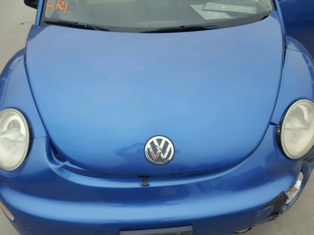 3VWCC21C7YM488264 - 2000 VOLKSWAGEN NEW BEETLE 蓝色 照片 7
