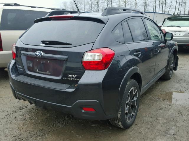 JF2GPACC1EH327068 - 2014 SUBARU XV CROSSTR GRAY photo 4