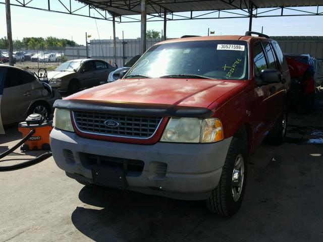 1FMZU62E22ZB40374 - 2002 FORD EXPLORER X RED photo 2