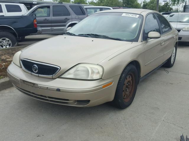 1MEFM50U01G629991 - 2001 MERCURY SABLE GS GOLD photo 2