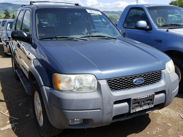 1FMYU04121KB81873 - 2001 FORD ESCAPE XLT BLUE photo 1