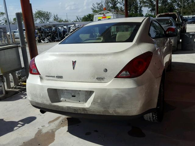 1G2ZH18N274160815 - 2007 PONTIAC G6 GT WHITE photo 4