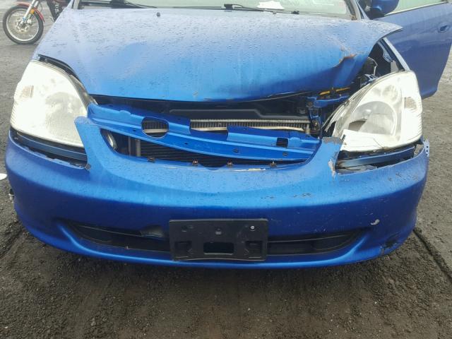 SHHEP33503U401370 - 2003 HONDA CIVIC SI BLUE photo 7