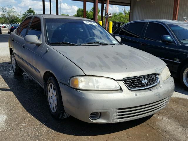 3N1CB51D41L452658 - 2001 NISSAN SENTRA XE GRAY photo 1