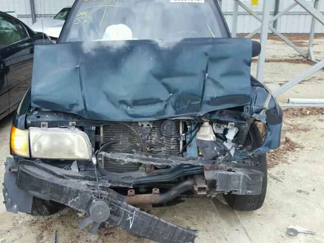 KNDJA7234Y5685295 - 2000 KIA SPORTAGE BLUE photo 7