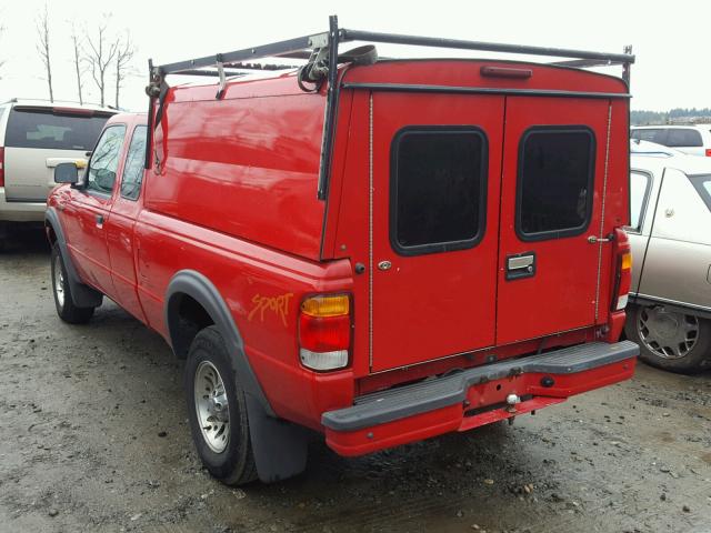 1FTZR15V4XTA96361 - 1999 FORD RANGER SUP RED photo 3