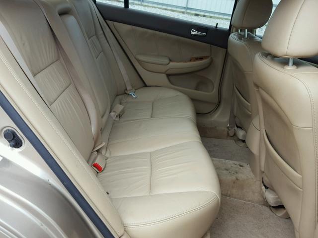 1HGCM66583A084608 - 2003 HONDA ACCORD GOLD photo 6