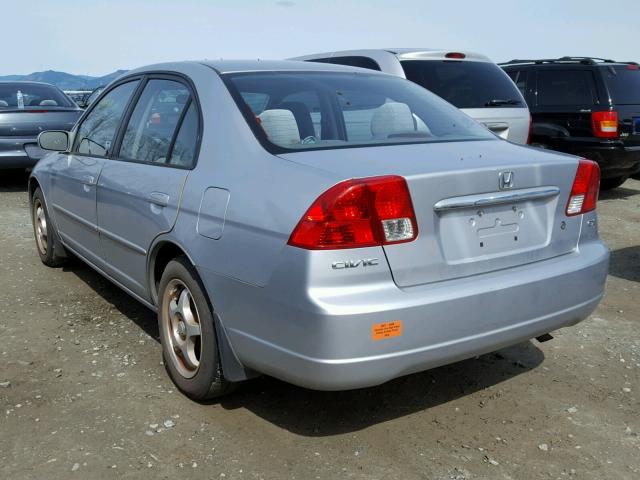 2HGES25783H510731 - 2003 HONDA CIVIC EX SILVER photo 3