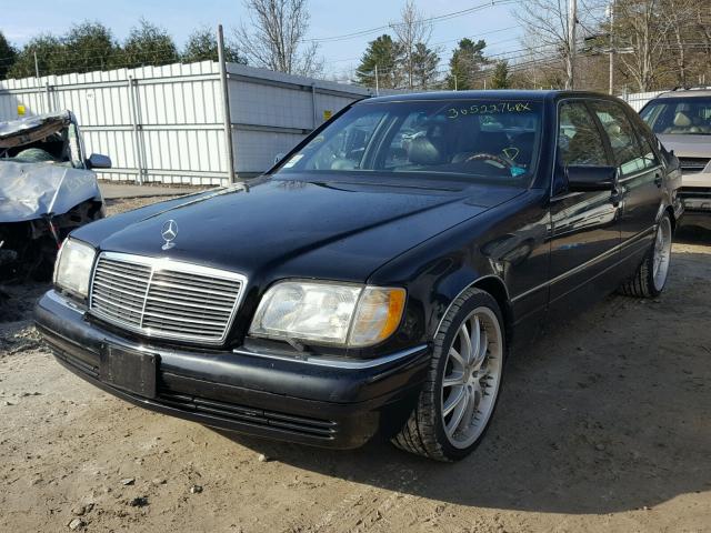 WDBGA51E0SA273261 - 1995 MERCEDES-BENZ S 500 BLACK photo 2