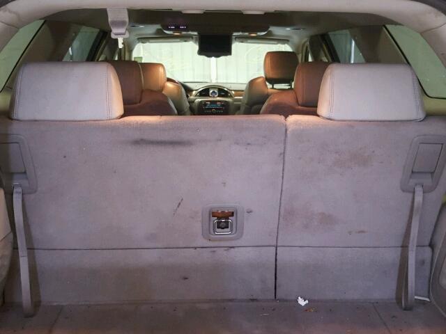 5GAEV23758J101733 - 2008 BUICK ENCLAVE CX BURGUNDY photo 9