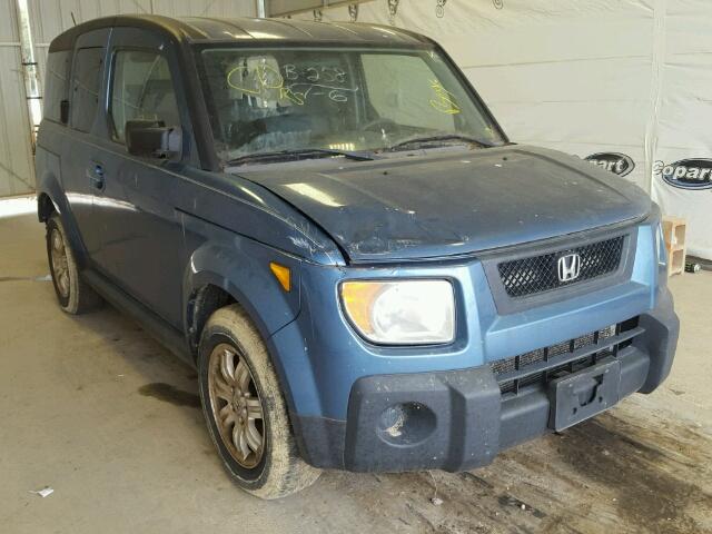 5J6YH28786L026386 - 2006 HONDA ELEMENT EX BLUE photo 1