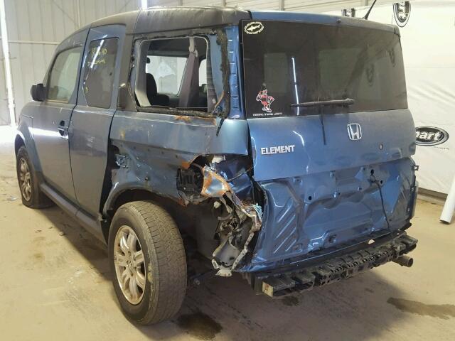 5J6YH28786L026386 - 2006 HONDA ELEMENT EX BLUE photo 9