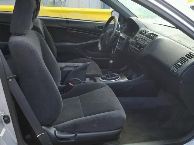 1HGEM21963L044737 - 2003 HONDA CIVIC EX Gümüş foto 5