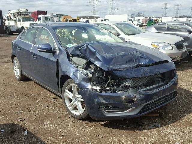 YV1612FS5E2284050 - 2014 VOLVO S60 T5 BLUE photo 1