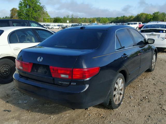 1HGCM66565A004564 - 2005 HONDA ACCORD EX BLACK photo 4