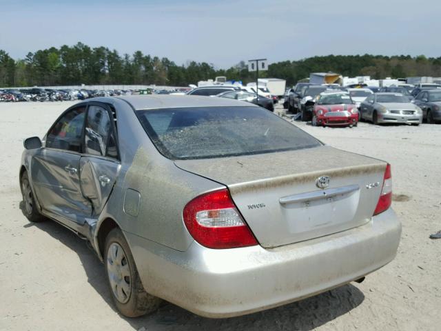 4T1BE32K14U361502 - 2004 TOYOTA CAMRY LE SILVER photo 3