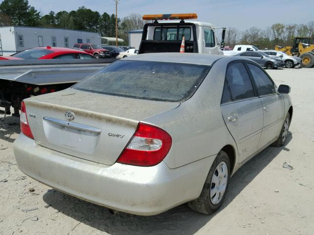 4T1BE32K14U361502 - 2004 TOYOTA CAMRY LE SILVER photo 4