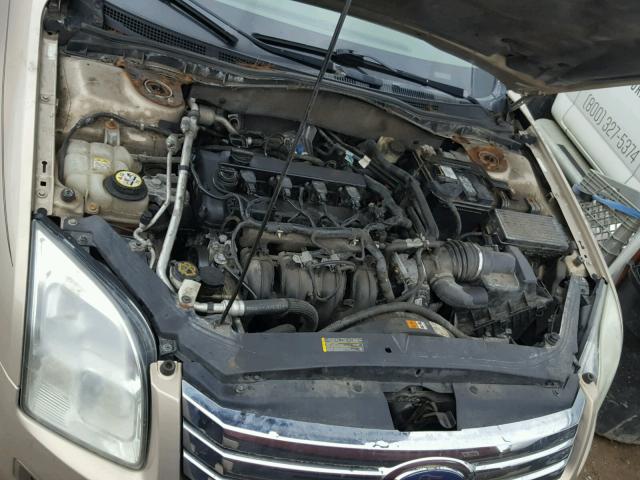 3FAHP08Z76R119860 - 2006 FORD FUSION SEL GOLD photo 7