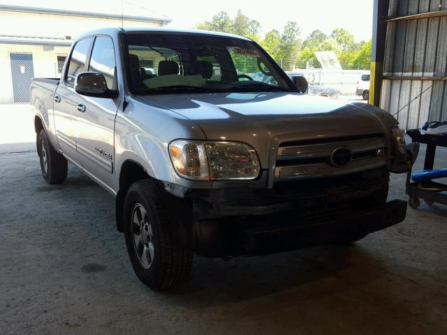 5TBET34166S505962 - 2006 TOYOTA TUNDRA DOU GRAY photo 1