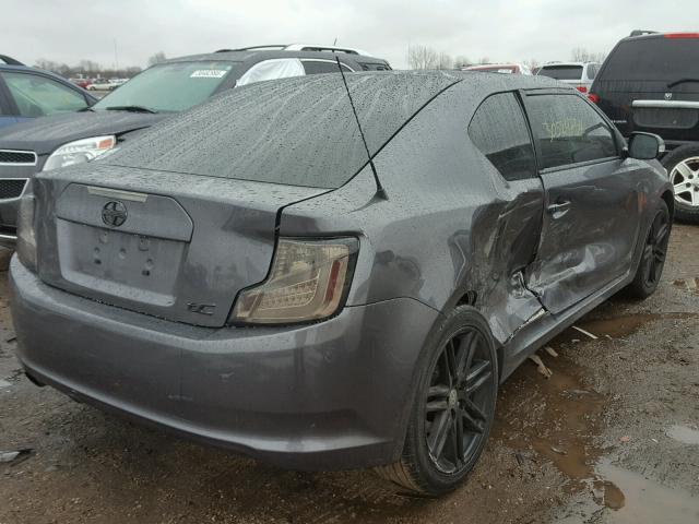 JTKJF5C75C3025092 - 2012 TOYOTA SCION TC 灰色 照片 4