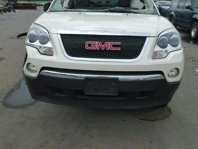 1GKEV13748J170524 - 2008 GMC ACADIA SLE WHITE photo 7