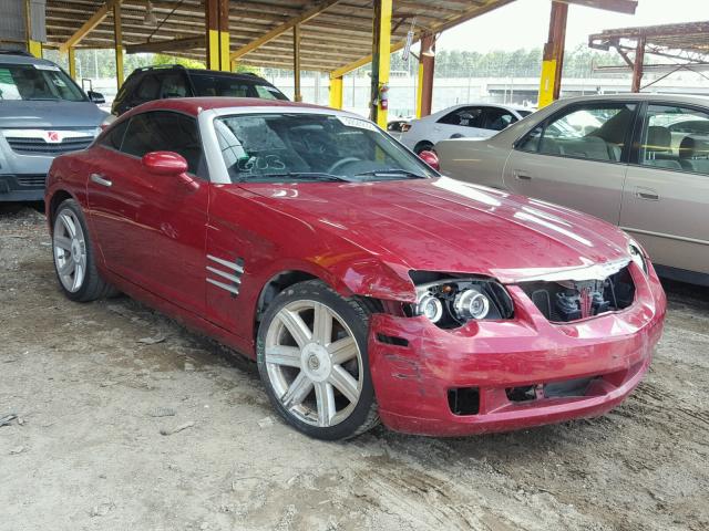 1C3AN69L86X062191 - 2006 CHRYSLER CROSSFIRE RED photo 1