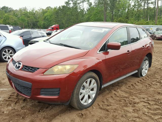 JM3ER293980215206 - 2008 MAZDA CX-7 RED photo 2