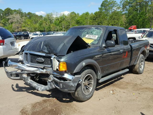 1FTZR45E65PA04738 - 2005 FORD RANGER SUP BLACK photo 2